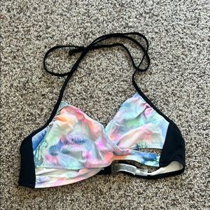PINK Victoria's Secret Black Bikini Top